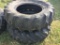 (2) USED TRACTOR TIRES (16.9-28) R1