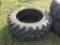 (2) USED TRACTOR TIRES (11.2-28) R1