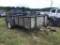 **NO TITLE** 5X12 SINGLE AXLE TRAILER (RAMP GATE, 2FT SIDES, 5 LUG AXLE, 2in BALL) R1