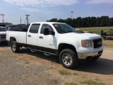 2013 GMC SIERRA 2500 HD PKP TRUCK (AT, 6.6L DURAMAX DIESEL, CREW CAB, 4WD, LONG BED, MILES READ