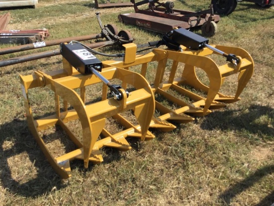 72" ROOT GRAPPLE FOR SKID STEER