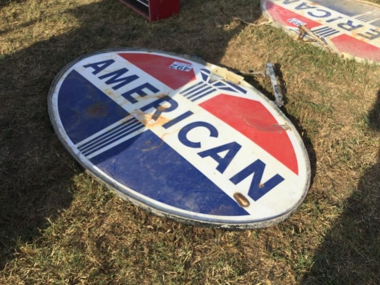 AMERICAN GAS SIGN