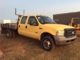 2006 FORD F350 SD FLATBED