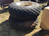 (2) TURF TYPE TRACTOR TIRES