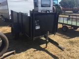 8ft TRAILER W/STAINLESS STEEL FLOOR **NO TITLE**