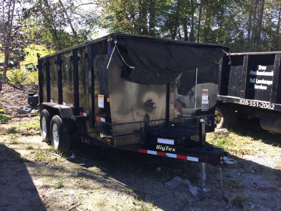 2017 BIG TEX 14LX DUMP TRAILER