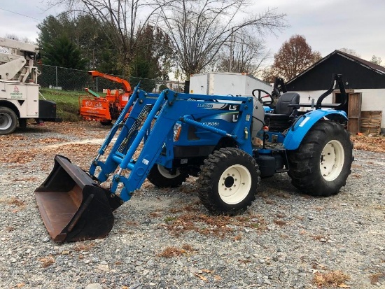 LS XU5055 TRACTOR W/LL 5103 LOADER