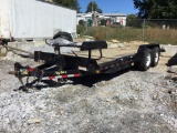 2017 BIG TEX 14TL-20BK TILT TRAILER