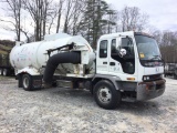 2008 GMC T8500 CAB OVER VACUUM TRUCK W/ SKB 700 LEAF COLLECTOR