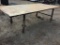 METAL TABLE 5'X10'