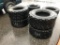 (4) 14-17.5 SKID STEER TIRES