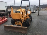 CASE 460 RIDE ON TRENCHER, 4 CYL KUBOTA DIESEL