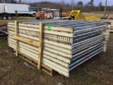 3 PALLETS OF CONVEYOR ROLLERS AND STANDS