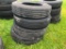 (4) 11R 24.5 TIRES-NO LEAKS-TAKE OFFS