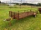 4'X14' SINGLE AXLE UTILITY TRAILER **NO TITLE**