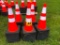 (50) SAFETY HIGHWAY CONES **SELLS ABSOLUTE