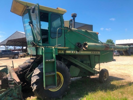 JOHN DEERE 6600 COMBINE **SELLING OFFSITE**