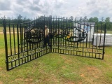 UNUSED 2020 GREATBEAR 20FT BI-PARTING WROUGHT IRON