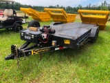 2018 KAUFMAN TILT EQUIPMENT TRAILER