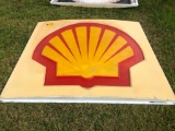 SHELL GAS STATION SIGN