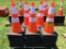 (50) SAFETY HIGHWAY CONES-SELLS ABSOLUTE TO HIGHES