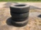 (4) 11R 24.5 TIRES R1