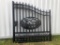 14FT BI-PARTING WROUGHT IRON GATE**SELLS ABSOLUTE TO HIGHEST BIDDER**R1