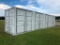 UNUSED 40ft HI-CUBE FOUR MULTI DOOR CONTAINER **SELLS ABSOLUTE TO HIGHEST BIDDER**(FOUR SIDE OPEN