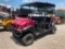 2013 KAWASAKI MULE UTV (DIESEL, TRANS 4X4, VIN-GKAE956G)R1