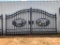 14FT BI-PARTING WROUGHT IRON GATE**SELLS ABSOLUTE TO HIGHEST BIDDER**R1