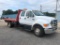 2004 FORD F650 FLATBED (RIDE & DRIVE, AT, VT365 INTERNATIONAL ENGINE, 4 DOOR, 8' X 14' FLATBED,