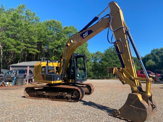 2013 CAT 312 EXCAVATOR ENLCOSED CAB **OFFSITE** (W/HEAT & A/C, HYD THUMB, HRS-4895,