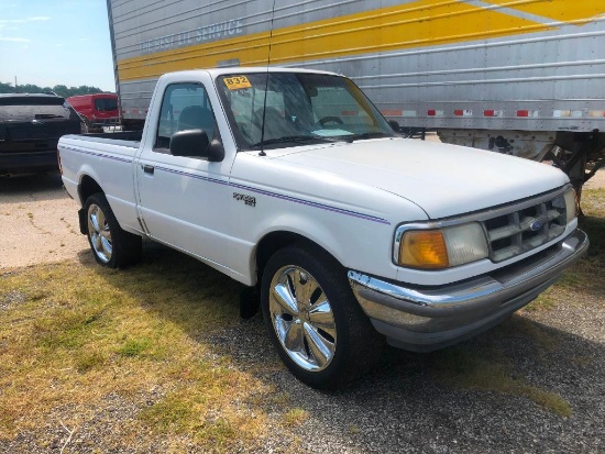 1994 FORD RANGER PICKUP (AT, 4.0L, 2WD, MILES READ-170427, VIN-1FTCR10X4RUD35693) R1