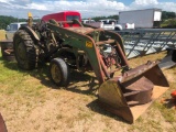 FORD 800 TRACTOR W/SHERMAN LOADER BACKHOE (W/12