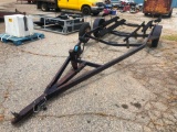 SINGLE AXLE BOAT TRAILER 6' W **NO TITLE** R1