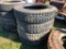 (4) BRIDGESTONE 285/75 R24.5 TIRES