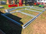 METAL BUILDING FRAME 24' X 24' (NO SHEET METAL)