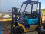 KOMATSU 20 PROPANE FORKLIFT (2000#, LOW PROFILE