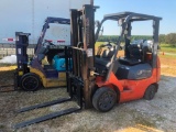 TOYOTA FORKLIFT MODEL 7FGCU20