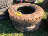 (2) GOODYEAR LR22.5 TIRES