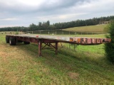 1994 48' FONTRAINE TRAILER **NO TITLE** (WOODEN BED, SPREAD AXLE, VIN-14830-8-R1562380) R1