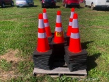 (50) UNUSED TRAFFIC/SAFETY CONES