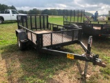 5.5' X 8' UTILITY TRAILER **NO TITLE**