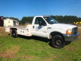 2000 FORD F450 FLATBED SERVICE TRUCK