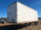 FRUEHAUF 28FT PUP VAN/STORAGE TRAILER **NO TITLE**