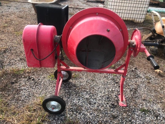 ELECTRIC CEMENT MIXER