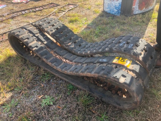 (2) SKID STEER TRACKS