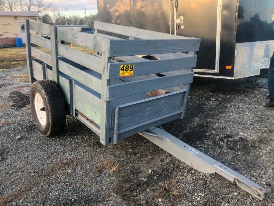 4'X7' SHOPMADE TRAILER **NO TITLE** (S/A)