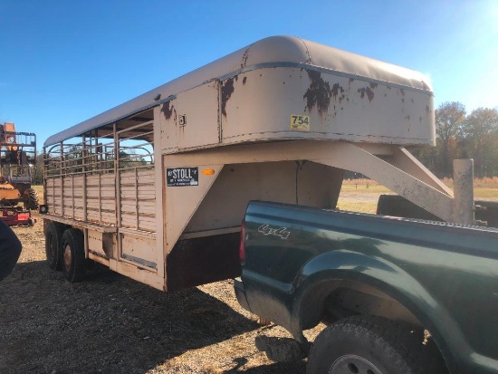 STOLL 16FT STOCK TRAILER **NO TITLE**