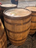 WOODEN WHISKEY BARREL